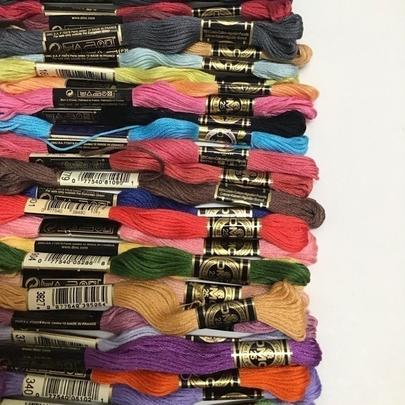 2 LEFT! Paris France DMC Embroidery Floss MIXED LOT 50 6-Ply 100% Cotton Skeins - Picture 6 of 12